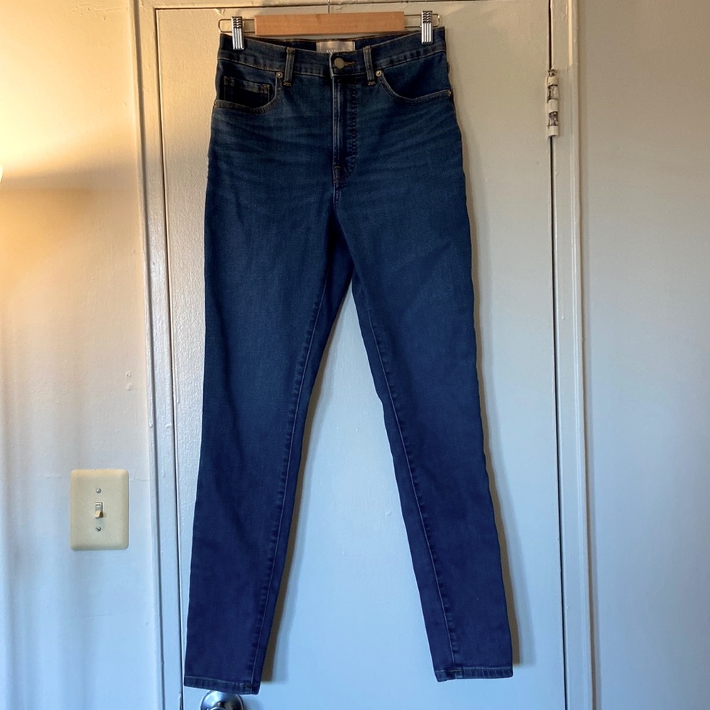 Everlane authentic stretch high rise skinny jeans